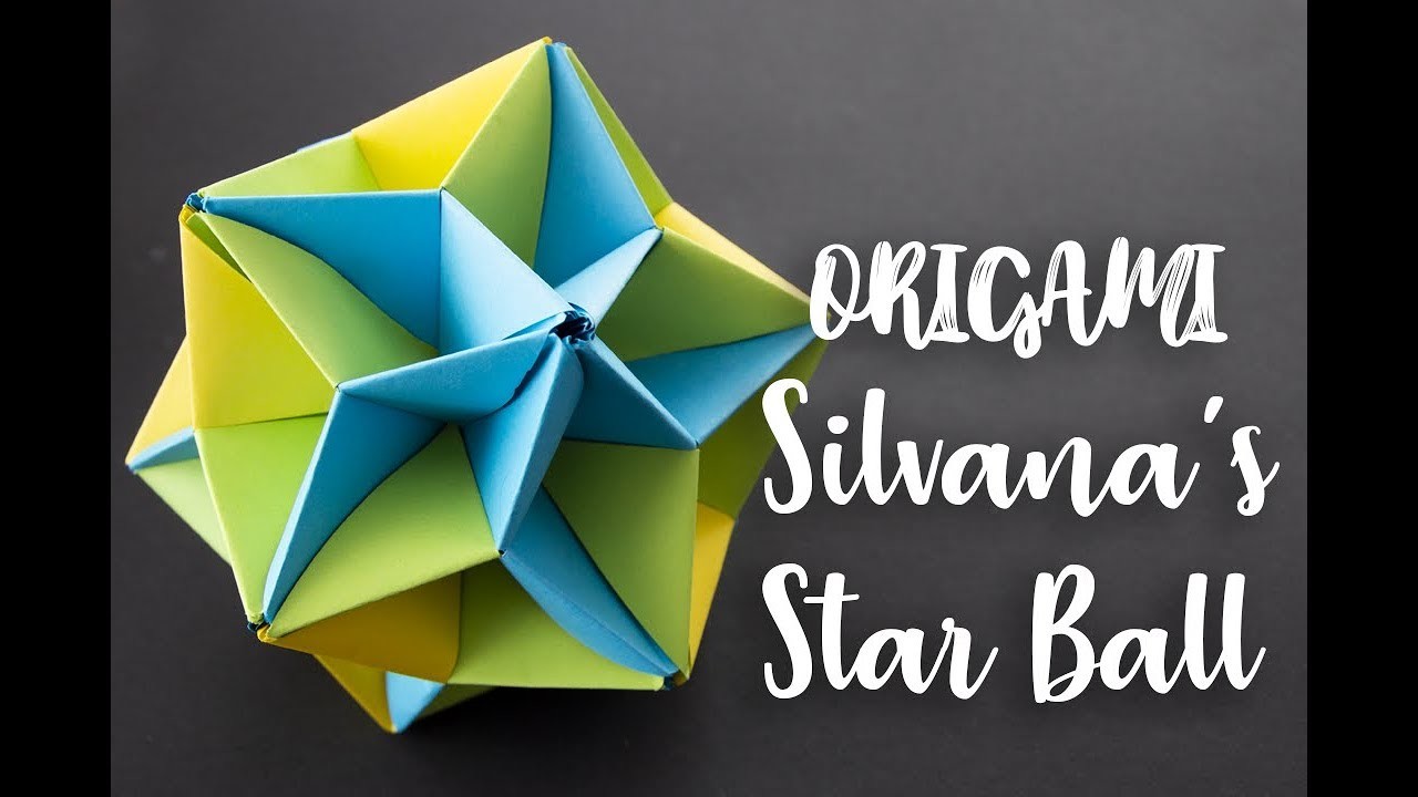 Star Origami Silvanas Star Ball Origami Silvanas Star Ball