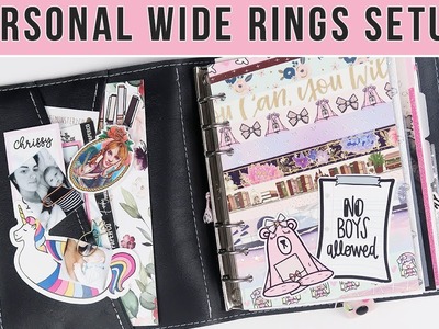 Personal Wide Rings Planner Set-up
