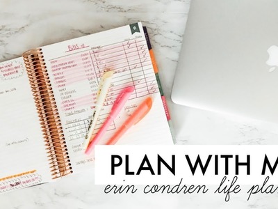PLAN.BUDGET WITH ME! | Erin Condren Life Planner 2019 | Lauren Self