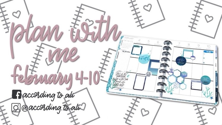 PLAN WITH ME CLASSIC HAPPY PLANNER - FEBRUARY 4-10