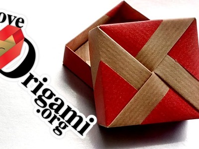 Square Origami Box (Origami Gift Box)