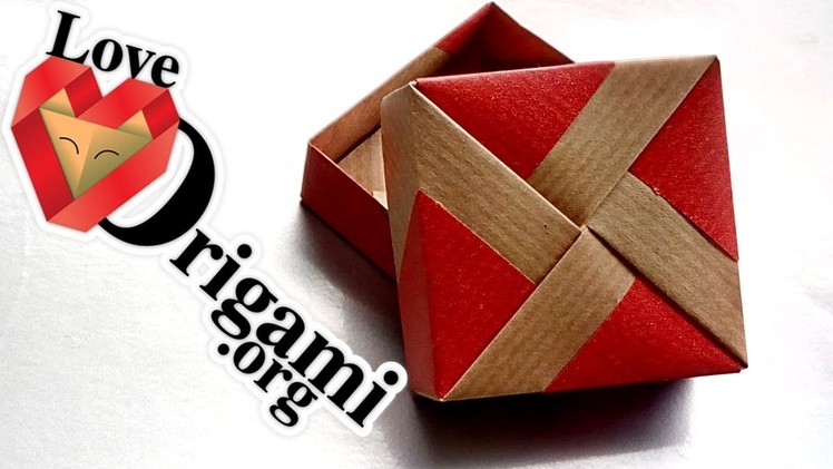 Square Origami Box (Origami Gift Box)