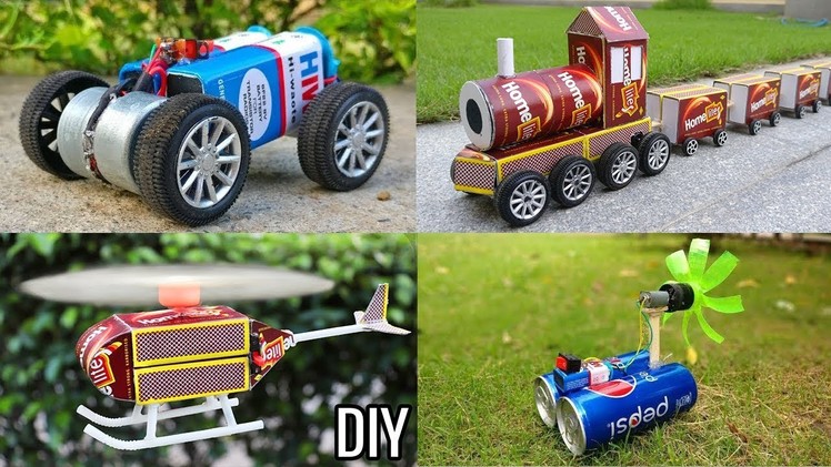 4 Amazing DIY Toys | Awesome Ideas