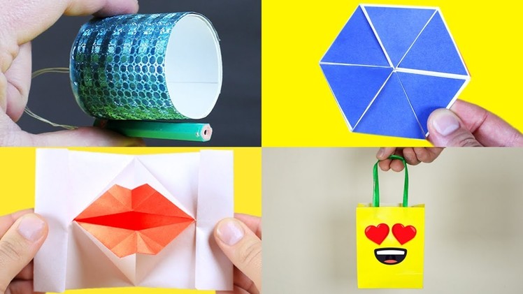 4 AMAZING THINGS YOU CAN DIY AT HOME WITH PAPER
