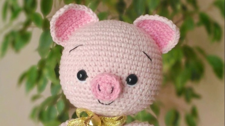 Amigurumi sweet pig free crochet pattern