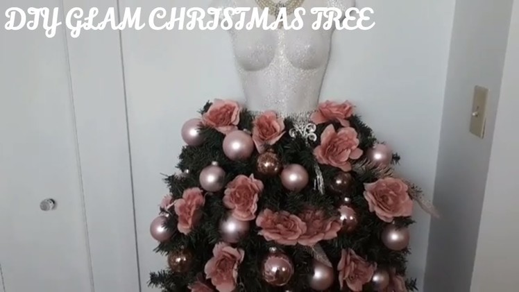 Christmas Decor and diy Challenge. Diy dress form Christmas tree