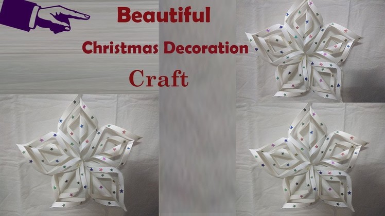 Christmas decoration ideas | christmas decorations ideas using paper | christmas diy