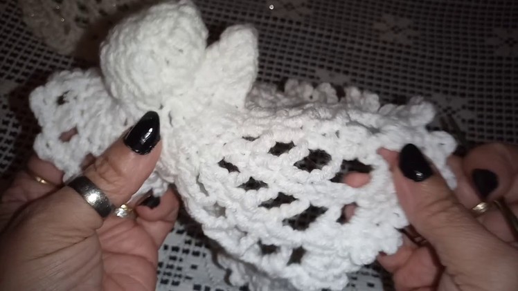 Comment faire un ange au crochet partie 2