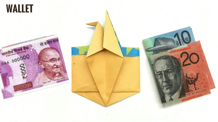Crane Wallet by Jose Meeusen - DIY Origami Tutorial by Paper Folds - 951