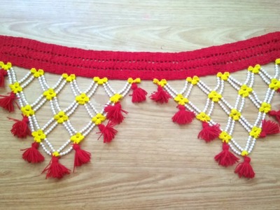 Crochet moti Toran design