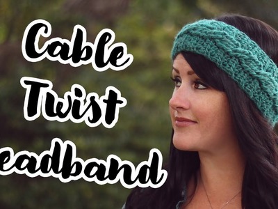 Crochet Pattern | Cable Twist Headband