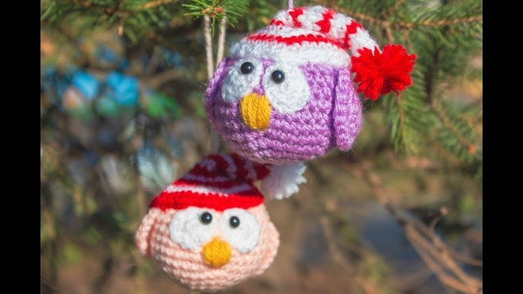 Crochet Tutorial Christmas Owl