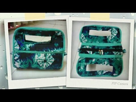 DIY : Designer Multi Purpose Pouch Bag Tutorial By Anamika Mishra. . 