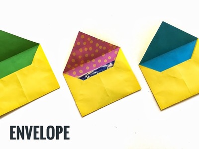 DIY Envelope - Quick and Easy - Tutorial by Paper Folds - 955