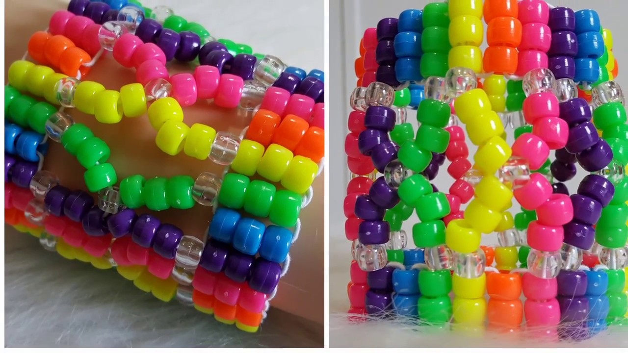 DIY Epic ladder kandi cuff tutorial