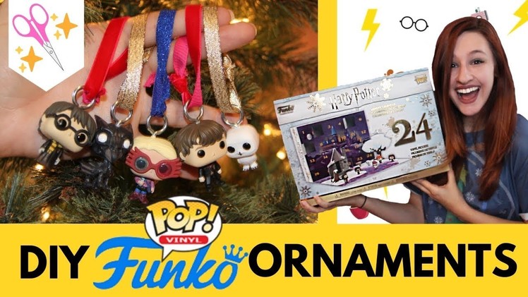 DIY Funko Pop! Ornaments | ⚡ft. the 2018 Harry Potter Funko Pop! Advent Calendar