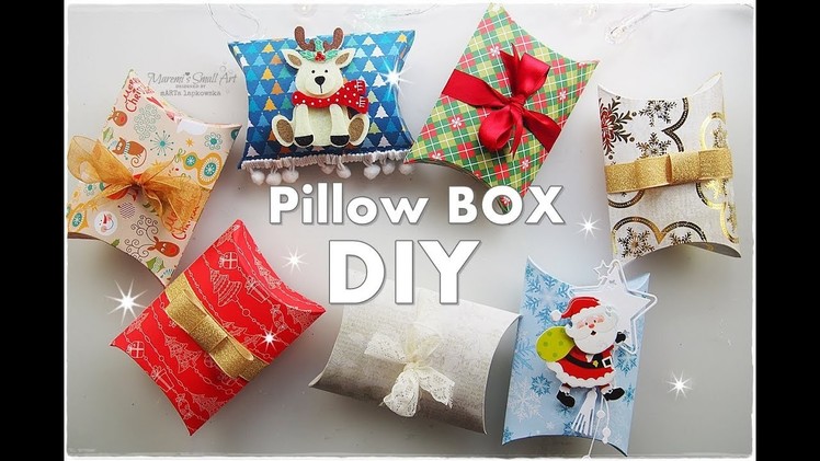 DIY How to Make a Pillow Box Gift Packaging Tutorial ♡ Maremi's Small Art ♡