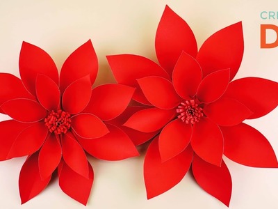 DIY Paper Dahlia Flowers Tutorial - My Wedding Backdrop Flowers | Creative DIY
