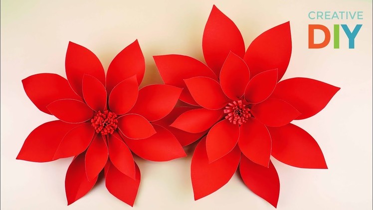 DIY Paper Dahlia Flowers Tutorial - My Wedding Backdrop Flowers | Creative DIY