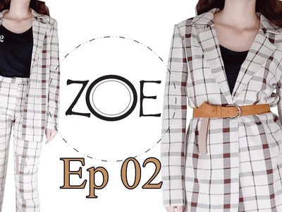 DIY Sewing Office Outfit Ep02 | FREE Sewing Pattern Ep26 | Zoe diy