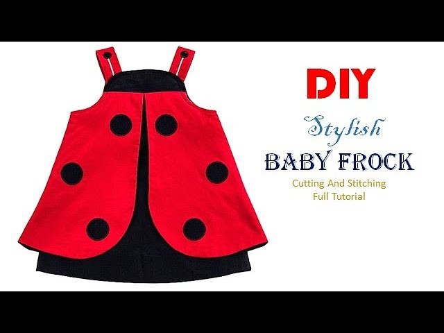 DIY Simple Cute Baby Dress Step By Step Full Tutorial