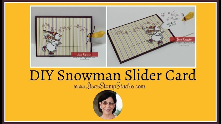 DIY Snowman Slider Card