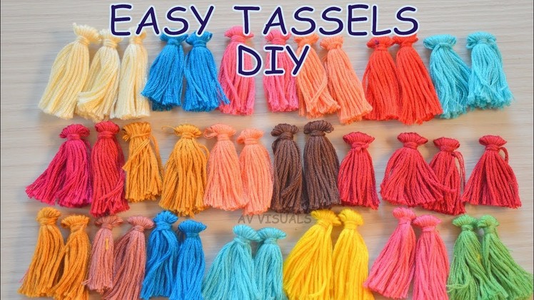 DIY Tutorial How to Make a Tassel