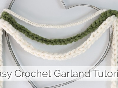 Easy Crochet Garland Tutorial