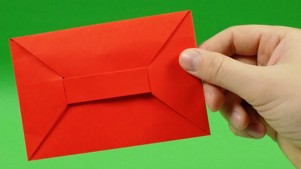 red envelope origami