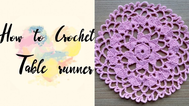 How to Crochet a Table Runner (4)