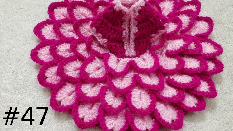 How to Crochet Flower Dress for Laddu Gopal. Kanhaji #47 (all sizes)