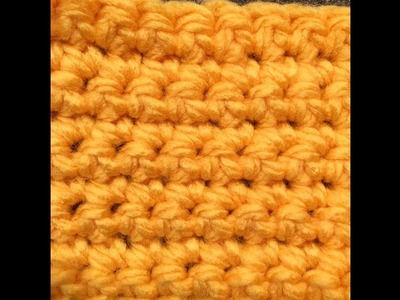 How to crochet for absolute beginners. single crochet stitch Lesson 1