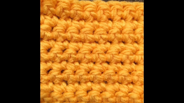 How to crochet for absolute beginners. single crochet stitch Lesson 1