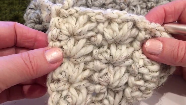 How to crochet headband with star stitch
