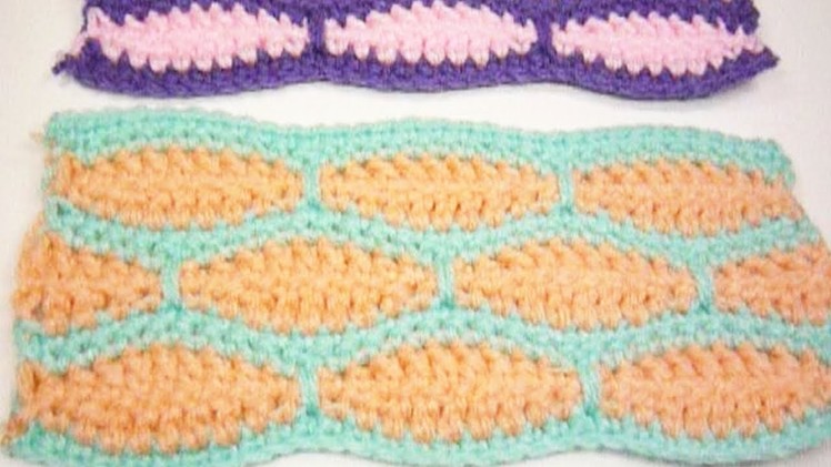 How to Crochet the Millstone Stitch! FREE pattern by clicking the "show more" section below! :o)