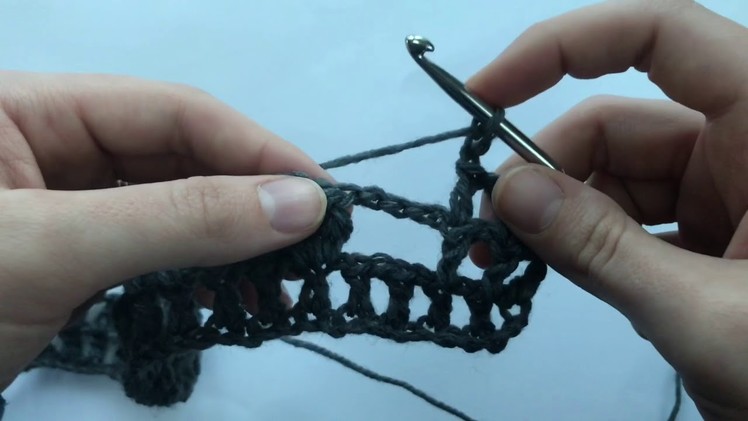 How To Make a Crochet Scarf Using Lion Brand Mandala Yarn