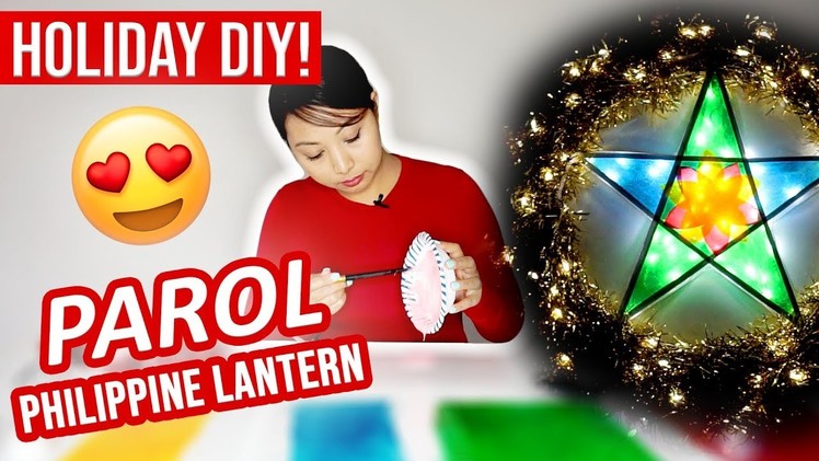 How to make a Parol (DIY) | Philippine Christmas Lantern