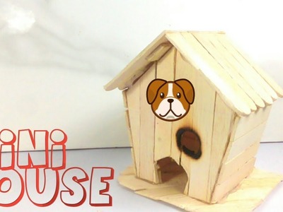 How to Make A Popsicle Stick House | DIY Mini House with Popsicle Stick | Art and Craft Ideas