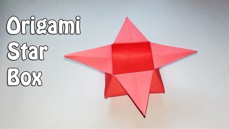 How to Make an Origami Star Box | DIY Easy Origami Star Box