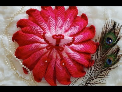 How to Make Daisy Flower Crochet Dress for Kanhaji. Laddu Gopal. Bal Gopal