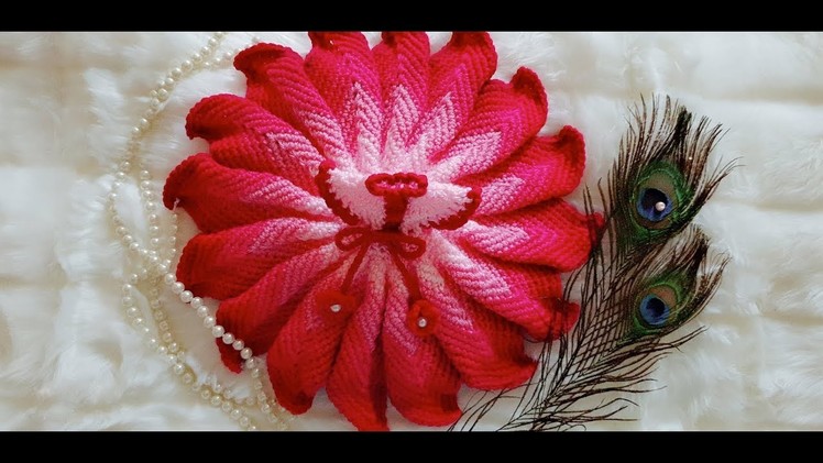 How to Make Daisy Flower Crochet Dress for Kanhaji. Laddu Gopal. Bal Gopal