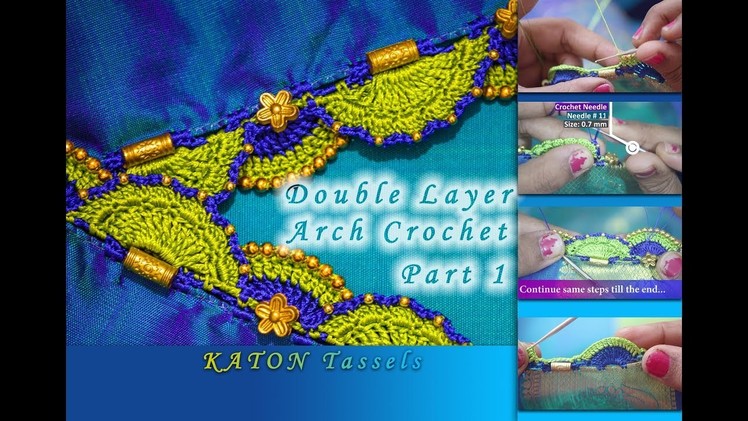 How to make double Layer Arch crochet. Part 1