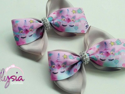 Simple and Easy Ribbon Bow Tutorial Part 2 ???? DIY by Elysia Handmade
