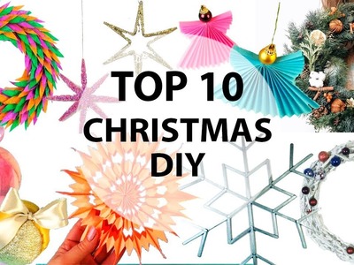 TOP 10 CHRISTMAS DIY IDEAS YOU CAN MAKE IN 10 MINUTES