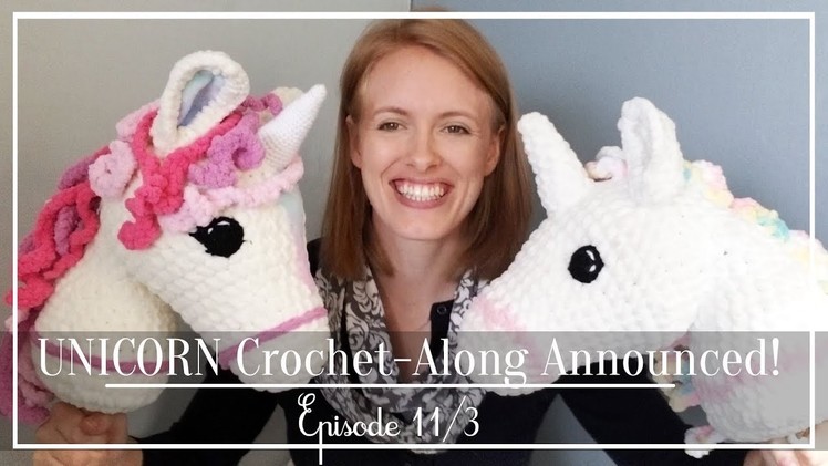 UNICORN Crochet-Along Announced! | And some house keeping :)