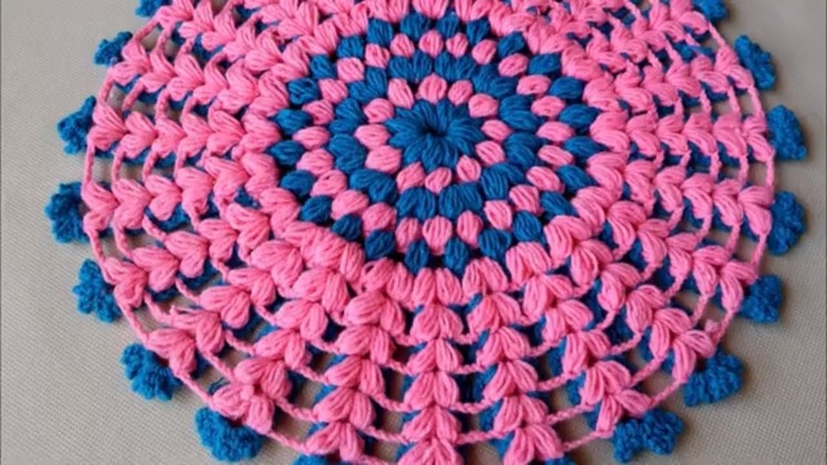WOW !! Woolen Rumal Making || Crochet Thalposh Woolen Rumal Making | Thalicover Ideas | Thalposh