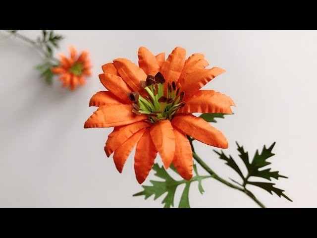 ABC TV | How To Make Paper Flower #5 | Flower Die Cuts - Craft Tutorial