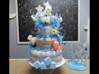 Baby Shower Series Project 3: Diaper Cake