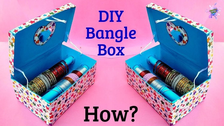 Bangle Box making at home.Best out of Waste. DIY Craft