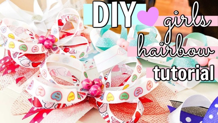 ????✨ DIY || HOW TO MAKE CUTE HAIRBOWS FOR GIRLS